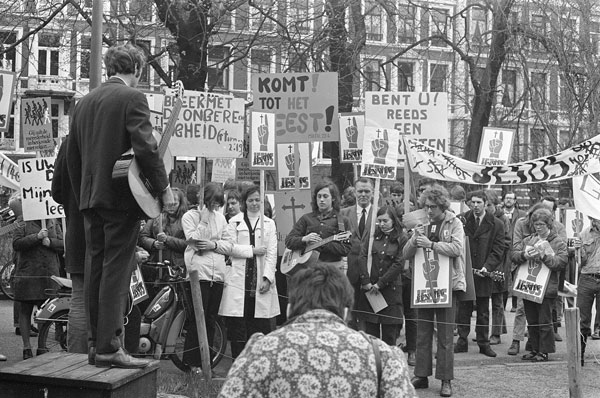 Jesus movement in Amsterdam.