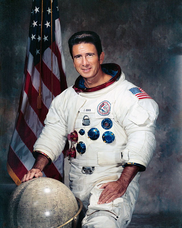 James Irwin, 1971.
