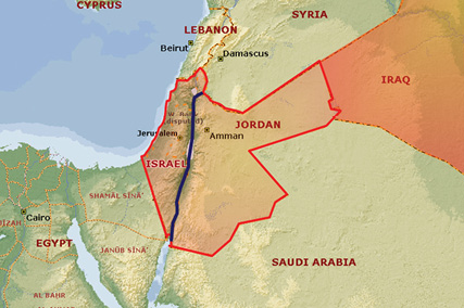The first partition of Palestine.